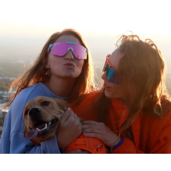 Pit Viper The Gobby Polarised Double Wide Sunglasses 