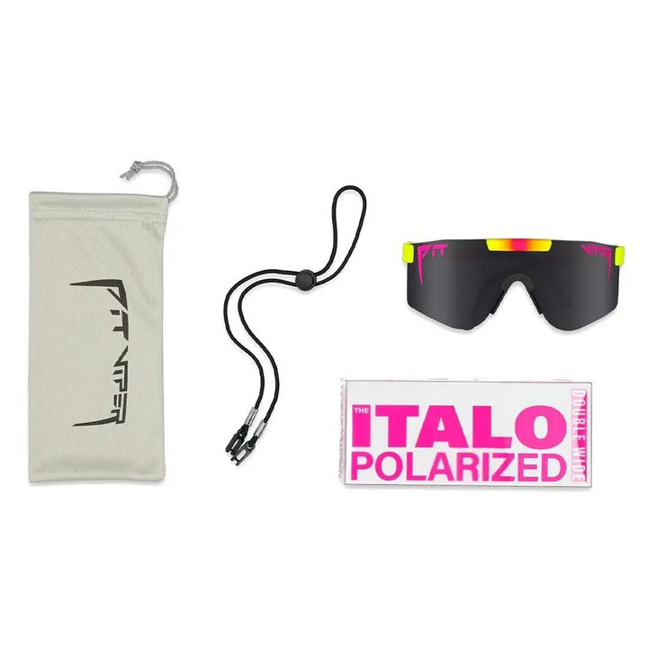 Pit Viper The Italo Original Wide Polarised Sunglasses 