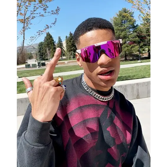 Pit Viper The LA Brights Double Wide Polarised Sunglasses 