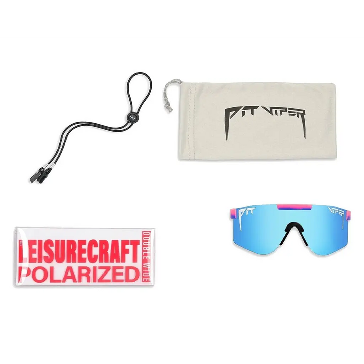 Pit Viper The Leasurecraft Polarised Single Wide Sunglasses 