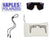 Pit Viper The Naples Original Narrow Sunglasses 