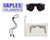 Pit Viper The Naples Original Wide Polarised Sunglasses 