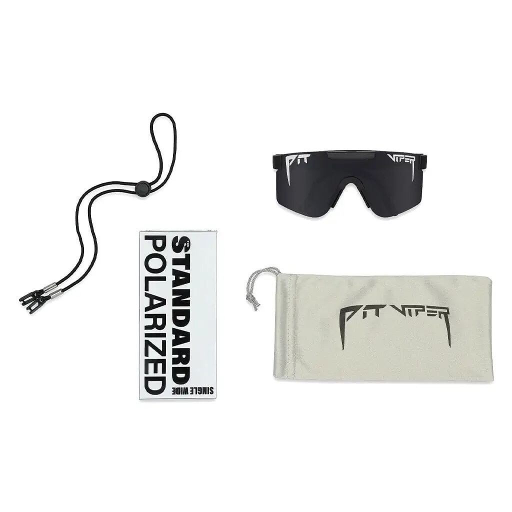 Pit Viper The Standard Exec Single Wide Polarised Sunglasses 