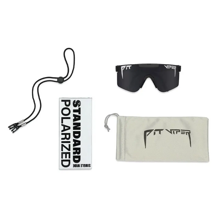 Pit Viper The Standard Exec Single Wide Polarised Sunglasses 