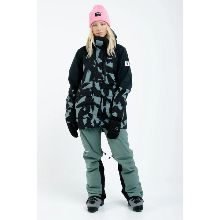 Planks All Time Insulated Womens Jacket Brush Sage Green XS 