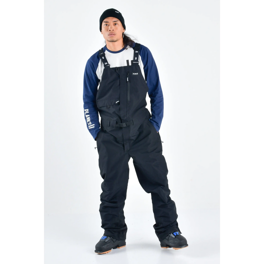 Planks High Rider Bib Pant Black S 