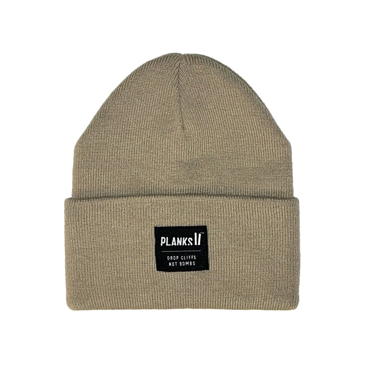 Planks Unisex Turn It Up Beanie Mushroom 