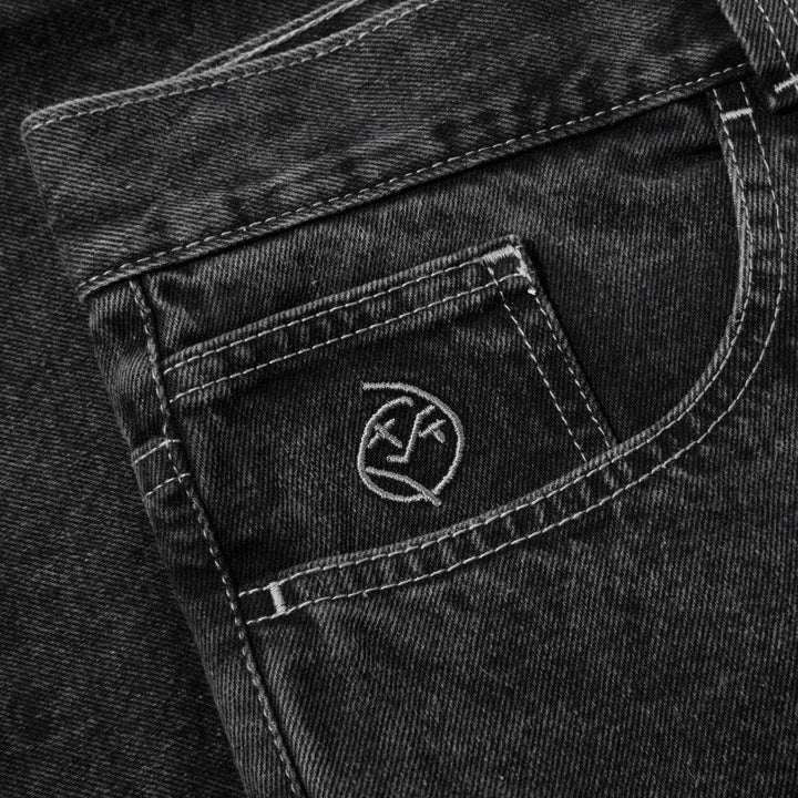 Polar Big Boy Pants - Silver Black 