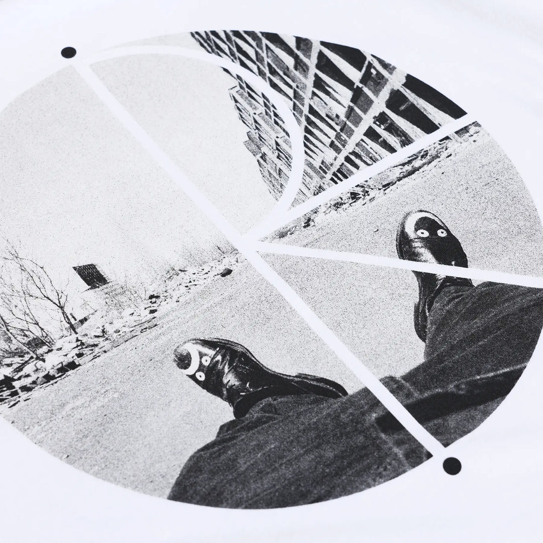 Polar Fill Logo Happy Sad T-Shirt - FMTEE