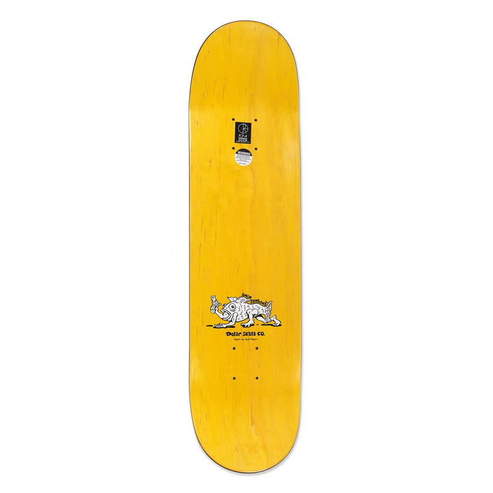 Polar Shin Sanbongi Bongi Boy Skate Deck Yellow - 8.0’’