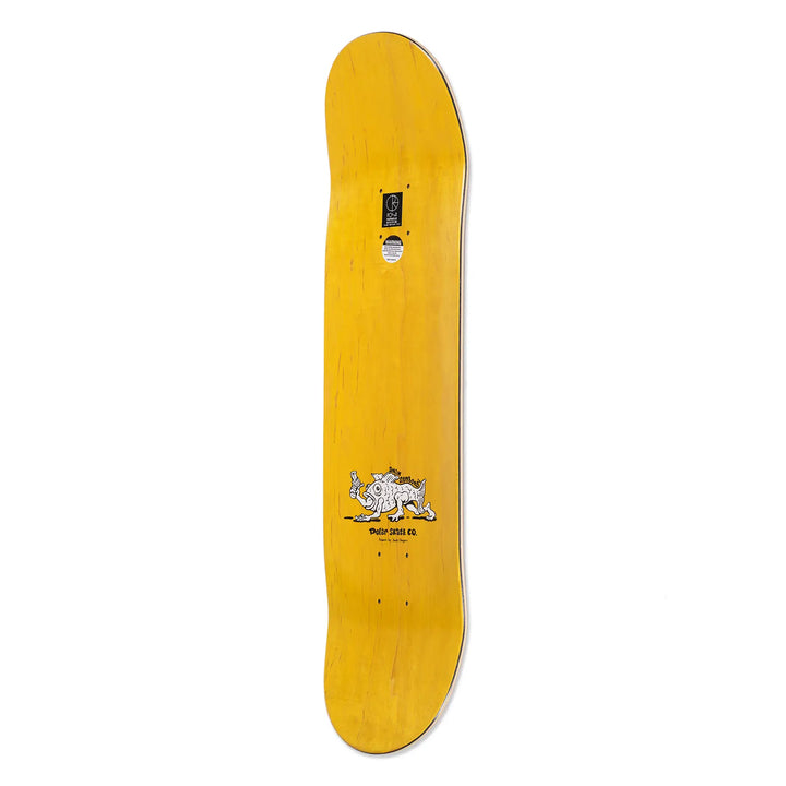 Polar Shin Sanbongi Bongi Boy Skate Deck Yellow - 8.0’’