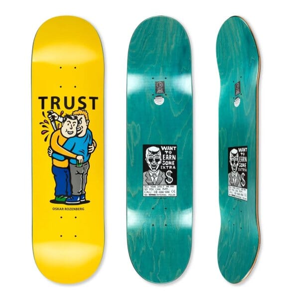 Polar Skate Co. Oski Trust Veneer Skate Deck 
