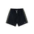 Polar Swim Shorts Square Stripe Black / Jade Green S 