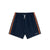 Polar Swim Shorts Square Stripe Navy / Orange S 