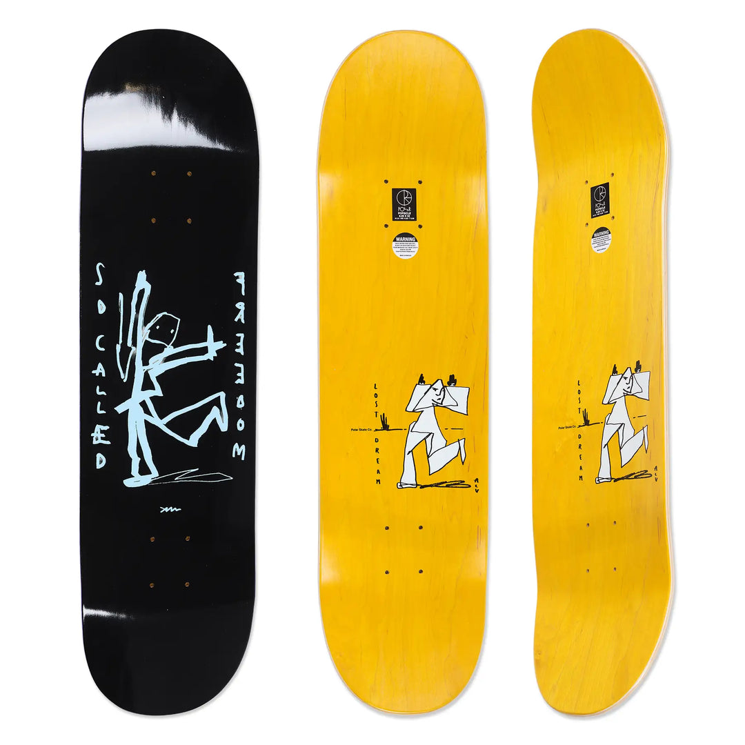 Polar Team Alv Freedom Short Skate Deck - 8.5’’