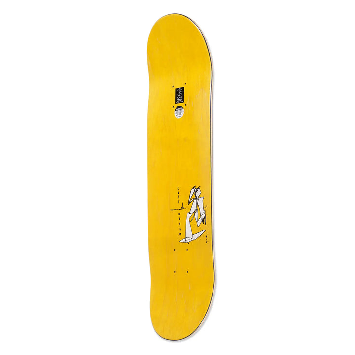 Polar Team Alv Soul Portrait Grey Skate Deck - 8.25’’