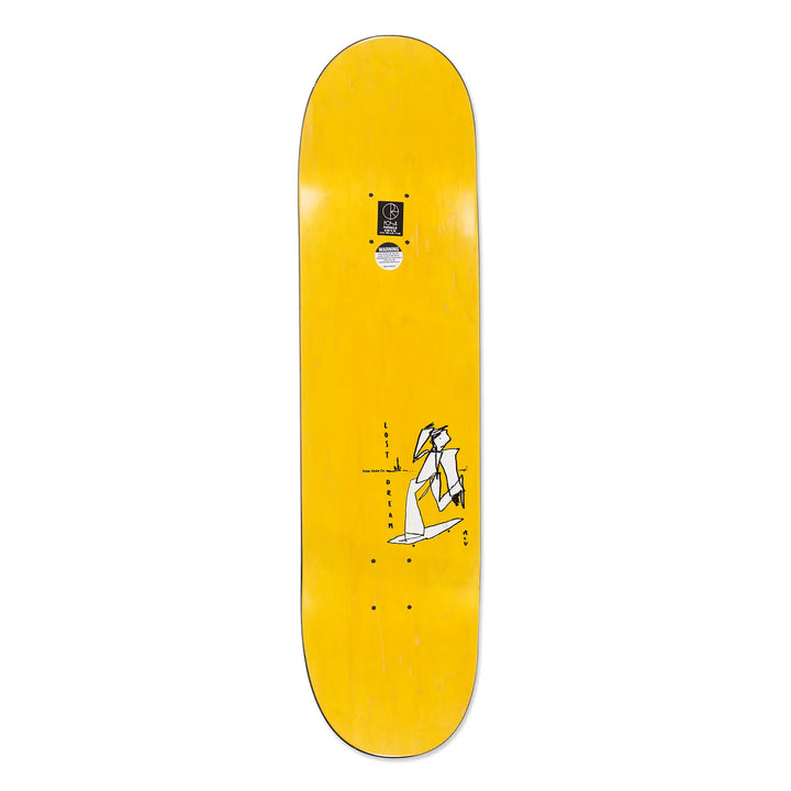 Polar Team Alv Soul Portrait Grey Skate Deck - 8.25’’