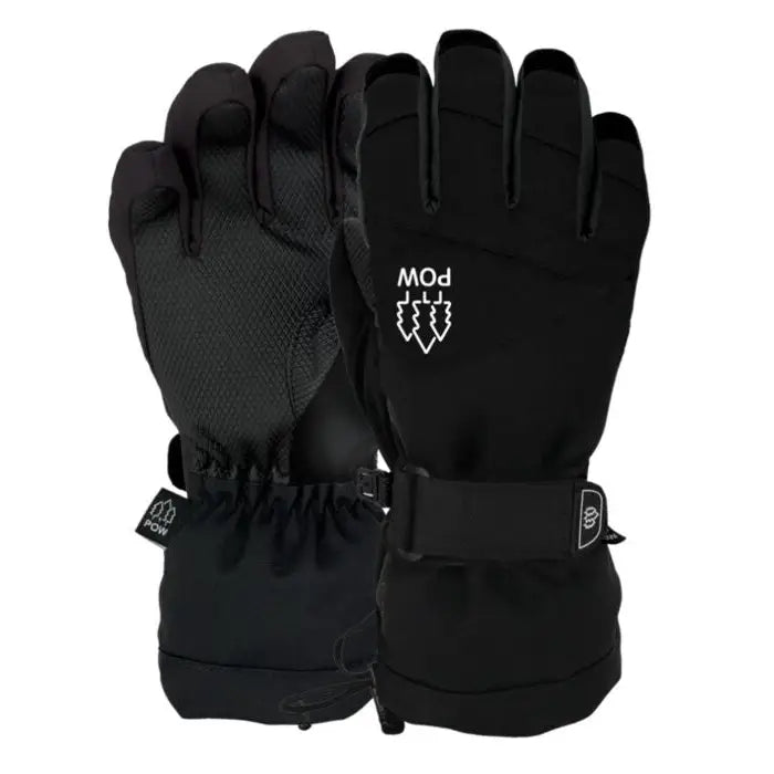 Pow Ascend Kids Glove Black 6Y 