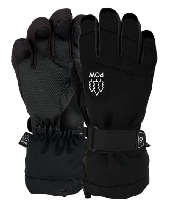 Pow Ascend Kids Glove Black 6Y 