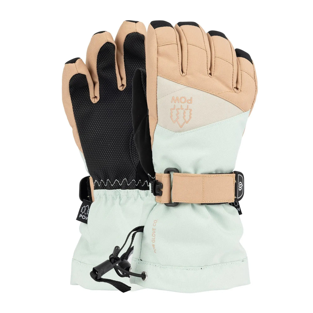 Pow Ascend Kids Glove Camel 6Y 