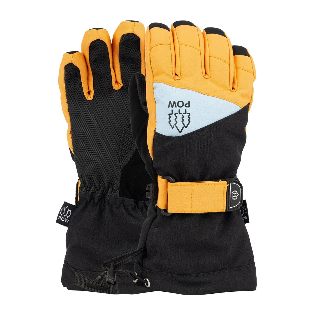 Pow Ascend Kids Glove Orange 6Y 