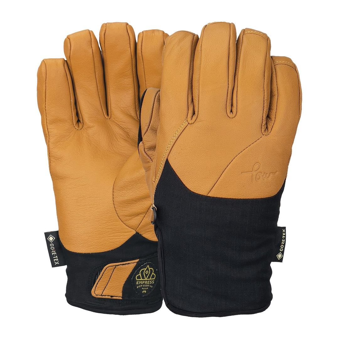 POW Empress GTX Womens Glove Buckhorn Brown S 
