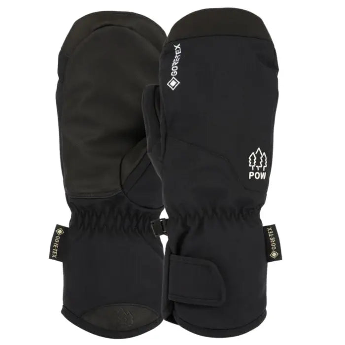 POW JR GTX Youth Mitts Black 8Y 