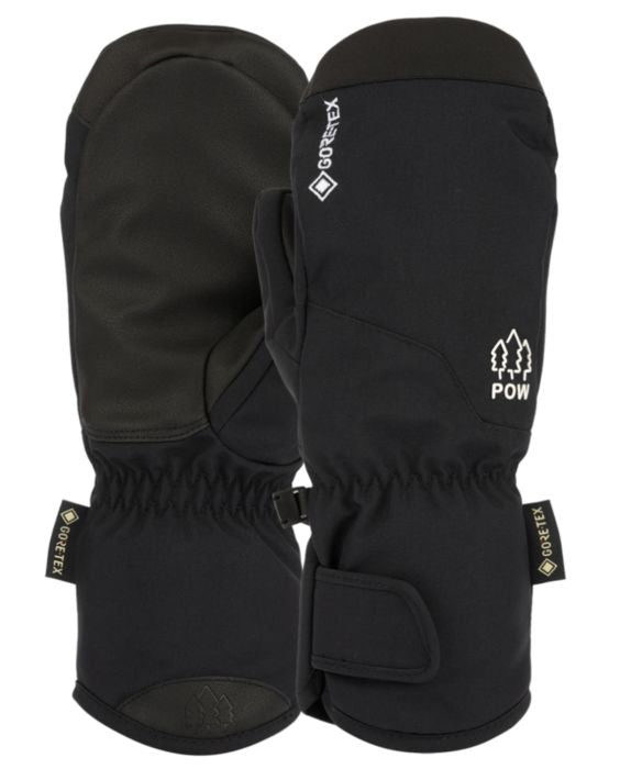POW JR GTX Youth Mitts Black 8Y 