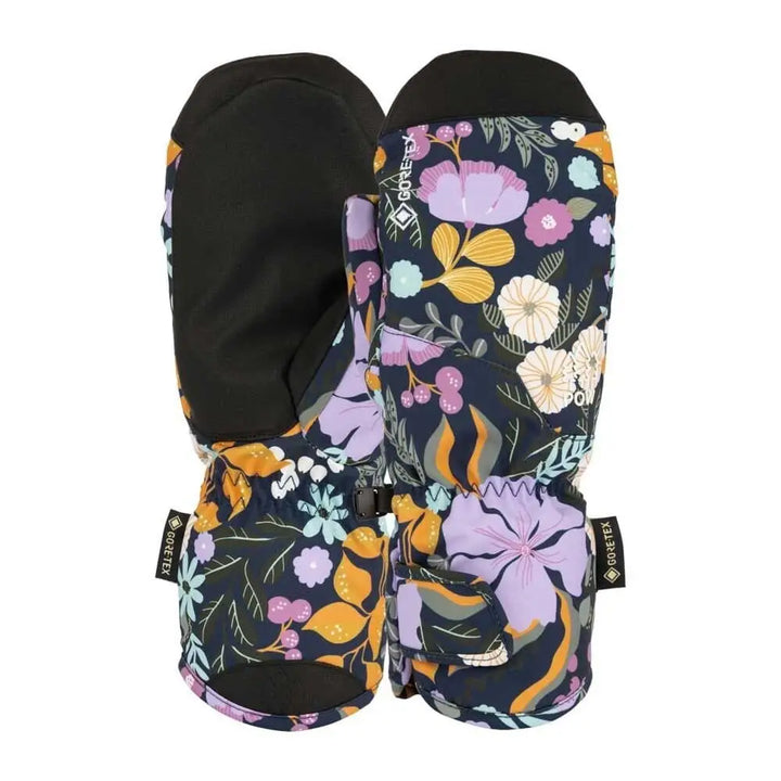 POW JR GTX Youth Mitts Floral 8Y 