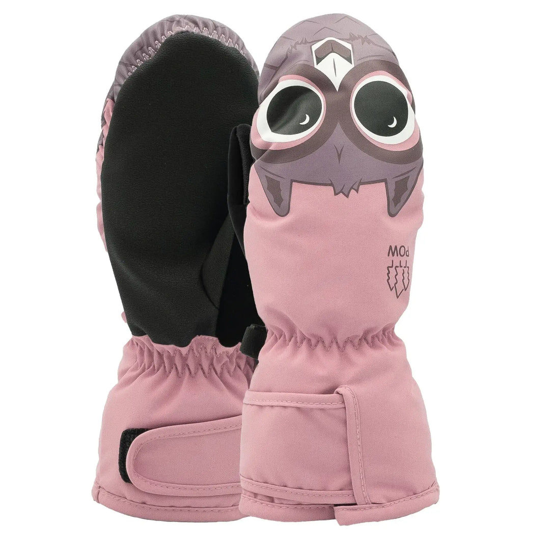 Pow Kids Critter Mitts - Lilas / 2Y