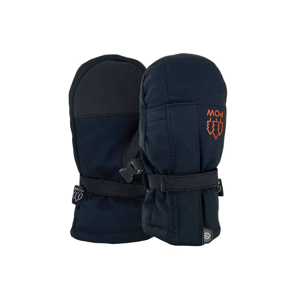 Pow MC Kids Mitt Black 2Y 