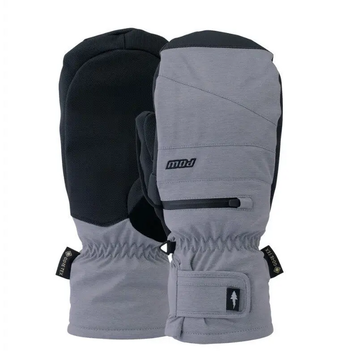 Pow Wayback Short Mitts - Grey / S