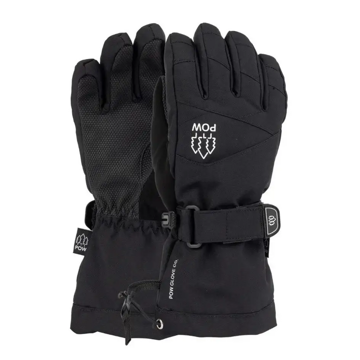 Pow Youth Ascend Gloves - Black / 4Y