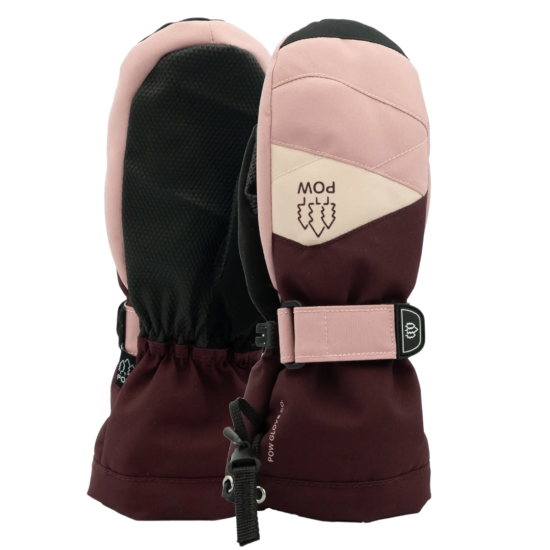 Pow Youth Ascend Mitts - Fig / 4Y