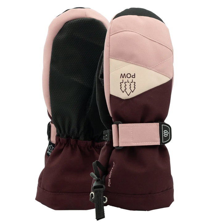Pow Youth Ascend Mitts - Fig / 4Y