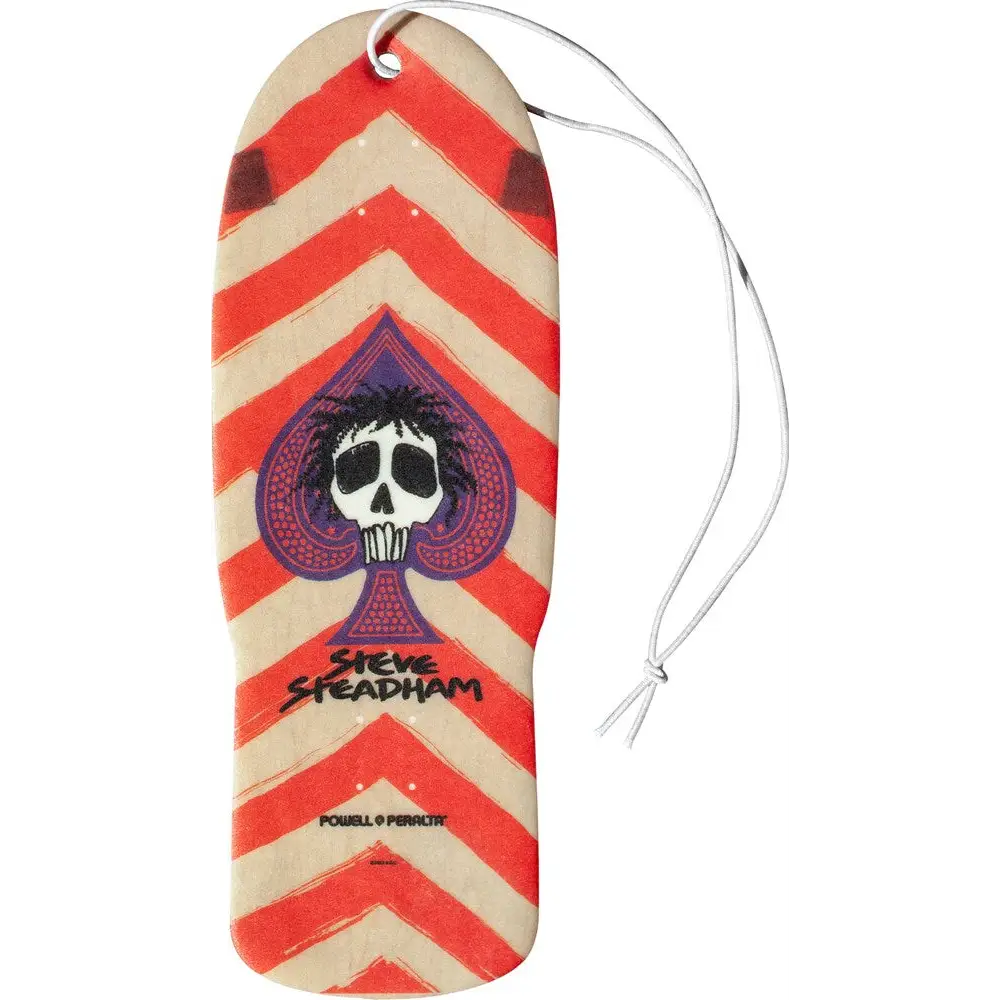 Powell Peralta Steadham Spade Air Freshener Red - Vanilla Scent
