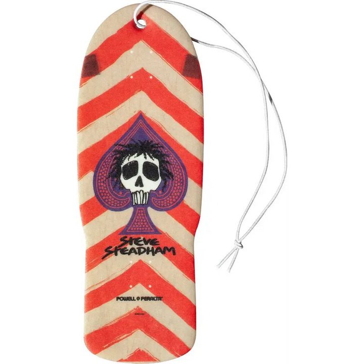 Powell Peralta Steadham Spade Air Freshener Red - Vanilla Scent