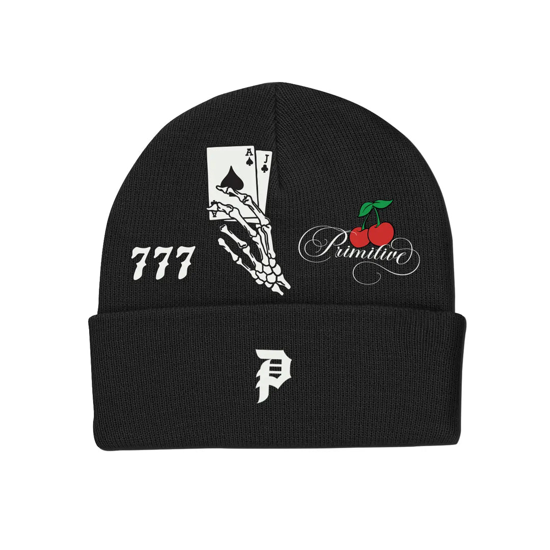 Primitive Blackjack Beanie - Black