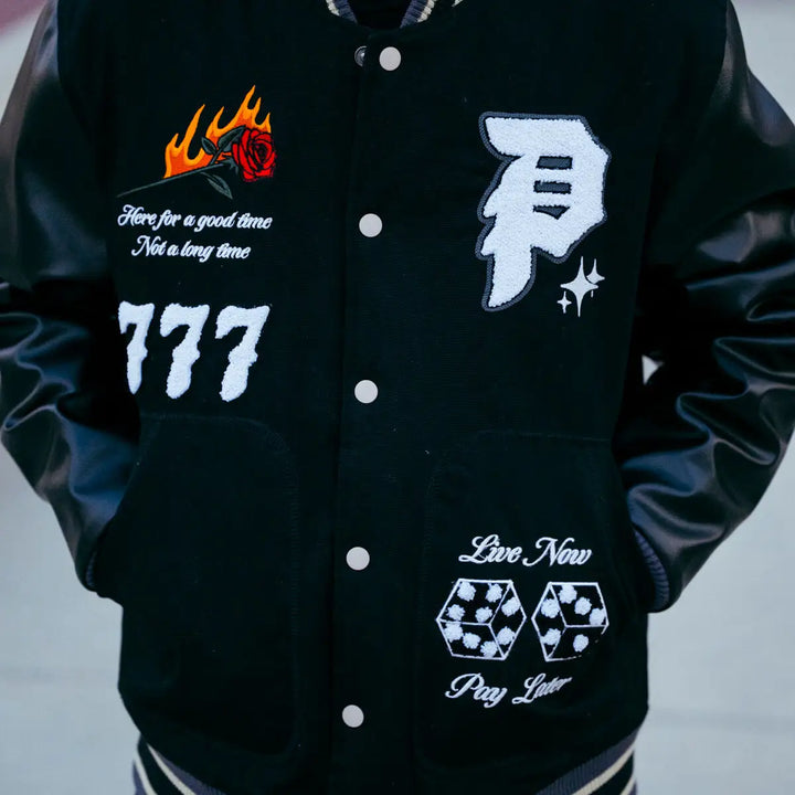 Primitive Blackjack Rhinestone Jacket