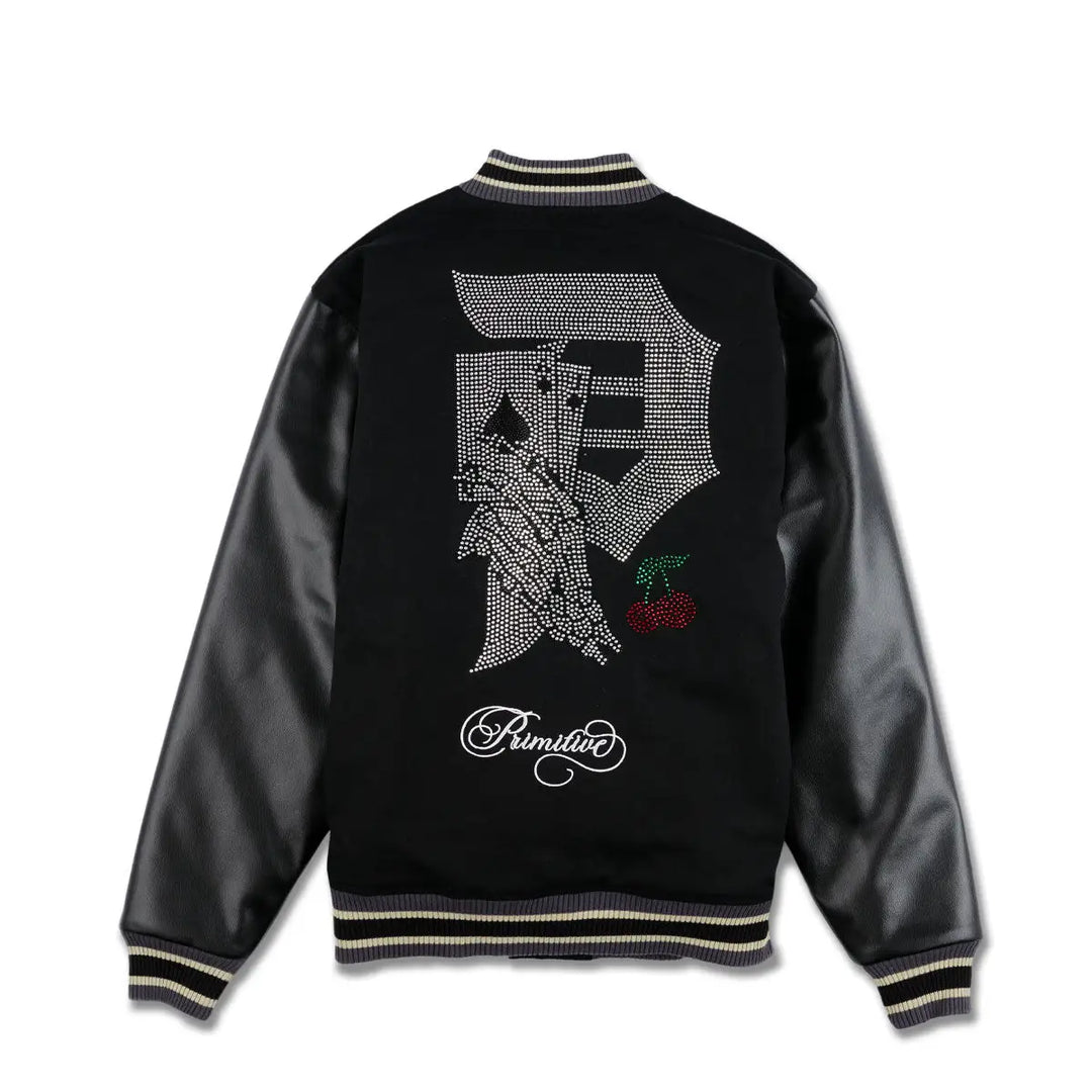 Primitive Blackjack Rhinestone Jacket