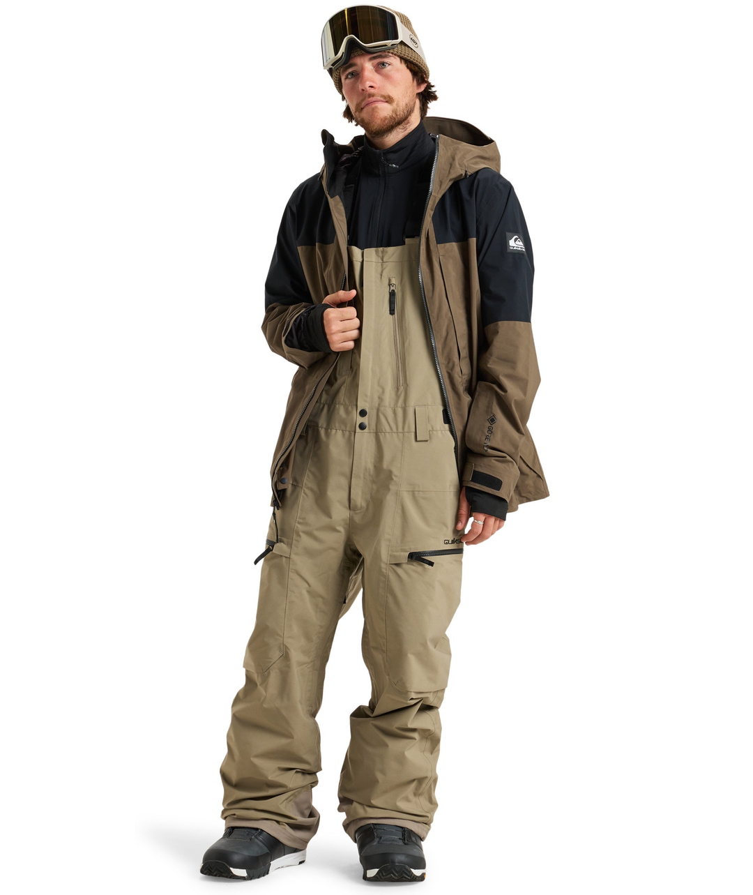 Quiksilver Altostratus Stret GORE-TEX Bib Pants Fallen Rock S 