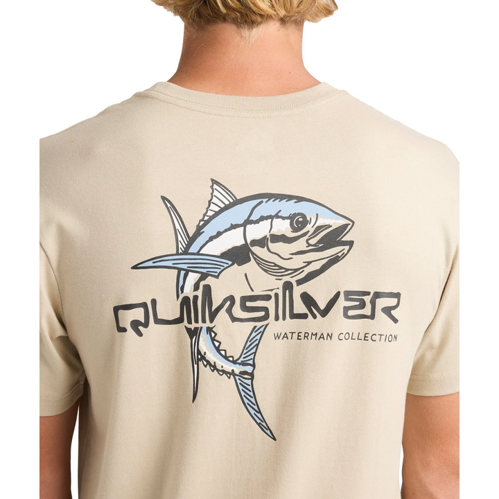 Quiksilver Catch And Release T-Shirt Cloudy Gray S 