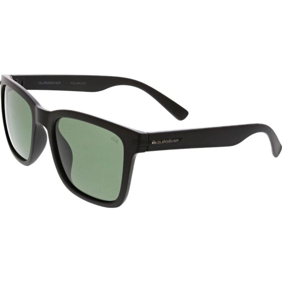 Quiksilver Driftwood Polarised Sunglasses Matte Black 