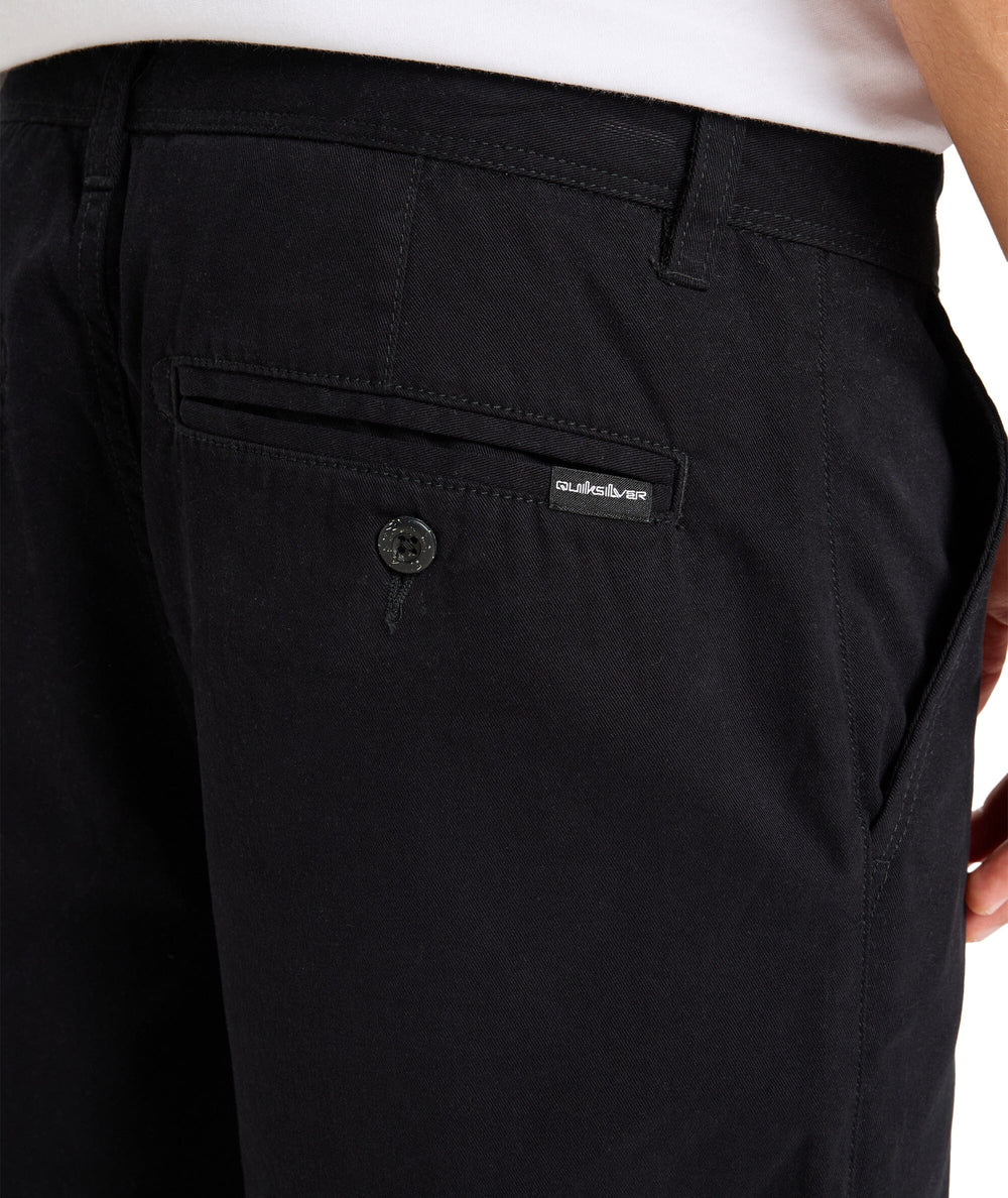 Quiksilver Everyday Union Light Corduroy Walk Shorts - Black 