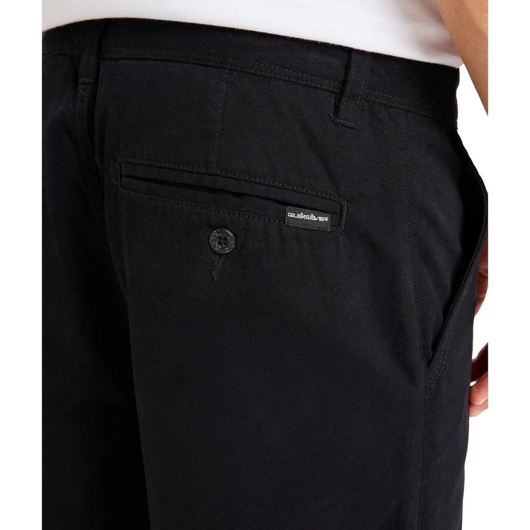 Quiksilver Everyday Union Light Corduroy Walk Shorts - Black 