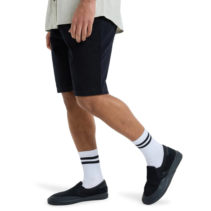 Quiksilver Everyday Union Light Corduroy Walk Shorts - Black 