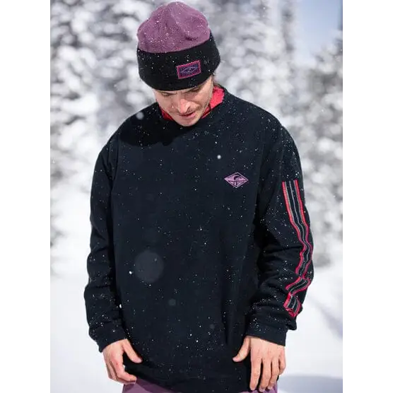 Quiksilver Flame On Fleece True Black S 