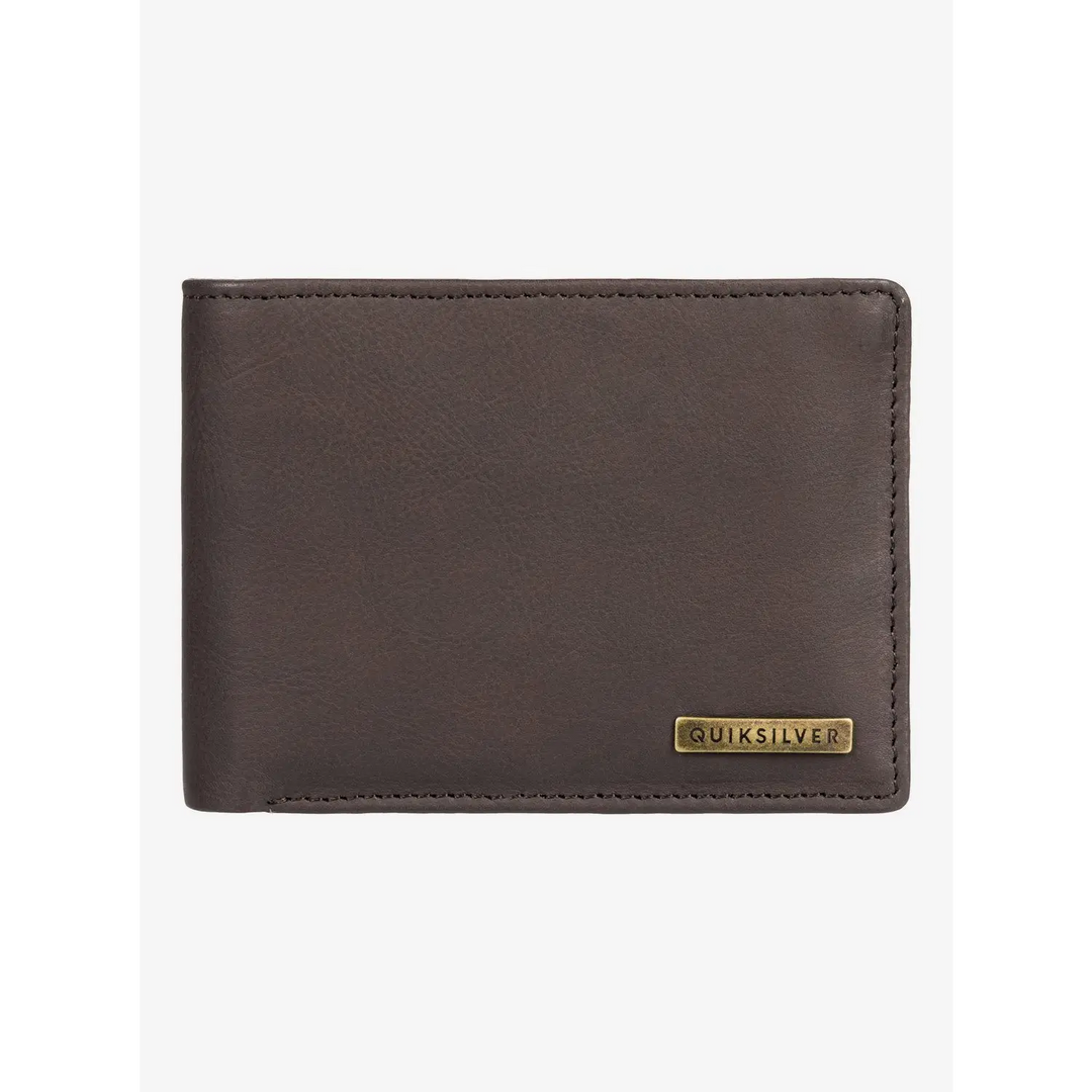QUIKSILVER GUTHERIE IV WALLET Chocolate Brown M 