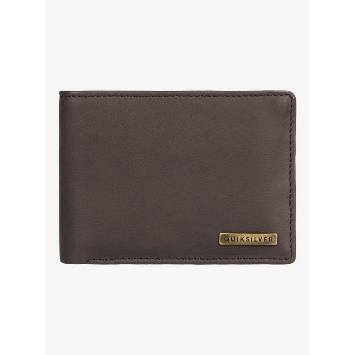 QUIKSILVER GUTHERIE IV WALLET Chocolate Brown M 