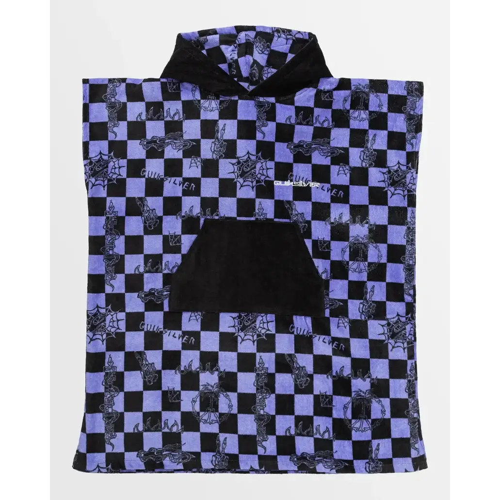 Quiksilver Hoody Youth Towel Amparo Blue 